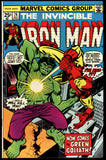 Iron Man #76 Marvel 1975 (VF-) Classic Hulk Battle Cover