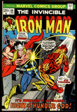 Iron Man #66 Marvel 1974 (VF-) Classic Iron Man Battle Cover