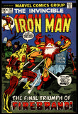Iron Man #59 Marvel 1973 (VF) Firebrand Appearance