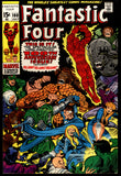 Fantastic Four #100 Marvel 1970 (VG/FN) Anniversary Issue - 1" Cover Tear