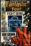 Fantastic Four #92 Marvel 1969 (FN-) Classic Jack Kirby Cover