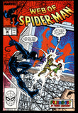 Web of Spider-Man #36 Marvel 1988 (VF-) 1st App of Tombstone