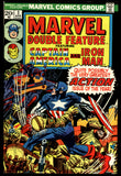 Marvel Double Feature #3 Marvel 1974 (VF) Captain America Iron Man