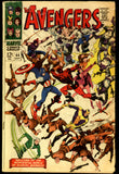 Avengers #44 Marvel 1967 (GD+) Partial Origin of Black Widow
