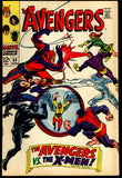 Avengers #53 Marvel 1968 (VG+) First X-Men Crossover