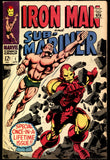Iron Man & Sub Mariner #1 Marvel 1968 (VG+) Predates 1st Solo Series