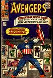 Avengers #16 Marvel 1965 (GD+) Hawkeye Scarlet Witch Quicksilver Joins!