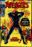 Avengers #87 Marvel 1971 (VF+) Origin of Black Panther