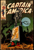 Captain America #113 Marvel 1969 (VG-) Classic Steranko Cover