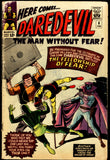 Daredevil #6 Marvel 1965 (GD) Centerfold Detached / 4 Inch Back Cover Tear