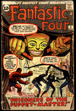 Fantastic Four #8 Marvel 1962 (GD+) 1st App. of Puppet Master