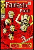Fantastic Four #75 Marvel 1968 (FN-) Classic Jack Kirby Cover