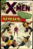 X-Men #8 Marvel 1964 (GD-) Top Staple & Centerfold Detached