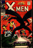 X-Men #24 Marvel 1966 (GD+) 1st App. of Locust