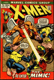 Uncanny X-Men #75 Marvel 1972 (FN/VF) Re-enter The Mimic