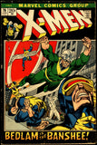 Uncanny X-Men #76 Marvel 1972 (VG+) Bedlam is the Banshee