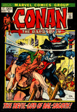 Conan the Barbarian #17 Marvel 1972 (VF-) Frank Brunner Cover