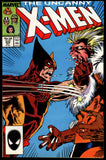 Uncanny X-Men #222 Marvel 1987 (NM-) Wolverine vs. Sabretooth