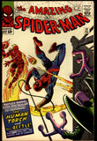 Amazing Spider-Man #21 Marvel 1965 (VF+) 2nd Beetle - Ad Page Missing