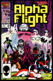 Alpha Flight #33 Marvel 1986 (NM-) 1st App of Lady Deathstrike