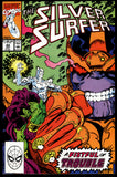Silver Surfer #44 Marvel 1990 (NM-) 1st App. of the Infinity Gauntlet