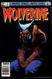 Wolverine Limited Series #3 Marvel 1982 (VF-) Canadian Price Variant