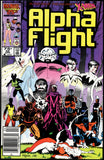 Alpha Flight #33 Marvel 1986 (VF/NM) 1st Lady Deathstrike - NEWSSTAND
