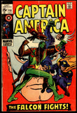 Captain America #118 Marvel 1969 (VG-) 2nd App. of the Falcon