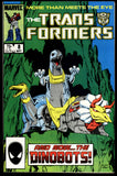 Transformers #8 Marvel 1985 (NM-) 1st App. of the Dinobots