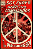 Sgt. Fury and his Howling Commandos #64 1969 (FN) Peace Sign Cover