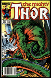 Thor #341 Marvel 1984 (NM-) Clark Kent App. - Canadian Price Variant