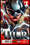 Thor #1 Marvel 2014 (NM+) Jane Foster Becomes New Thor - 1st Printing