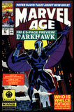 Marvel Age #97 1991 (NM-) 1st Appearance of Darkhawk in Preview