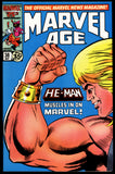 Marvel Age #38 1986 (NM-) He-Man MOTU Cover! Muscles in on Marvel