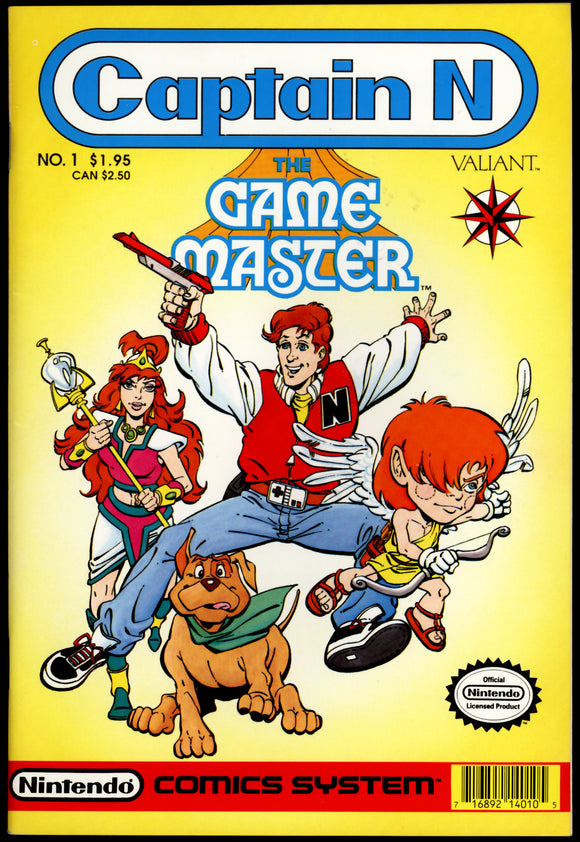 Captain N the Game Master #1-5 Valiant 1990 (NM) Complete Set 1 2 3 4 ...