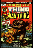 Marvel Two-In-One #1 1974 (VF-) Thing vs. Man-Thing (Top Staple Detached)