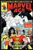 Marvel Age #82 Marvel 1989 (NM-) 1st App of Cable in Preview