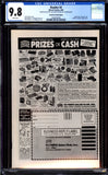 Dazzler #2 Comics (1981) MANUFACTURING ERROR CGC 9.8 1 of 1 in existence!