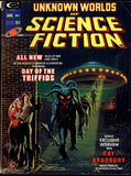Unknown Worlds of Science Fiction #1 VG+ (1974) 1st Issue. Aliens cover.