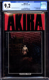 Akira #1 CGC 9.2 (1988) 1st US Appearance of KANEDA & TETSUO
