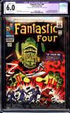 Fantastic Four #49 CGC 6.0 (1966) 1st Galactus & Surfer Cover RESTORED