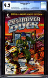 Destroyer Duck #1 CGC 9.2 (1982) 1st App. of Groo the Wanderer