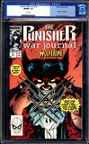 Punisher War Journal #6 CGC 9.8 (1989) 1st Wolverine Battle - Jim Lee