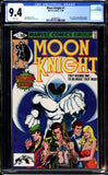 Moon Knight #1 CGC 9.4 (1980) 1st App. of Bushman & Khonshu