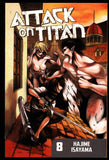 Attack On Titan Vol 8 By Hajime Isayama English Paperback PB