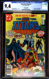 New Teen Titans #2 CGC 9.4 (1980) 1st App. of Deathstroke! Newsstand