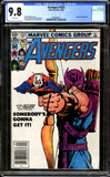 Avengers #223 CGC 9.8 (1982 Marvel Comics) Classic Cover! Newsstand!