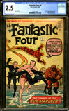 Fantastic Four #4 CGC 2.5 Marvel Comics 1st Silver Age App. of Sub-Mariner
