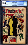 Fantastic Four #67 CGC 9.0 1967 Marvel Comics Origin & 1st App. of Him