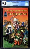 Fantasy Quarterly #1 CGC 9.2 White Pages! 1st App. of Elfquest